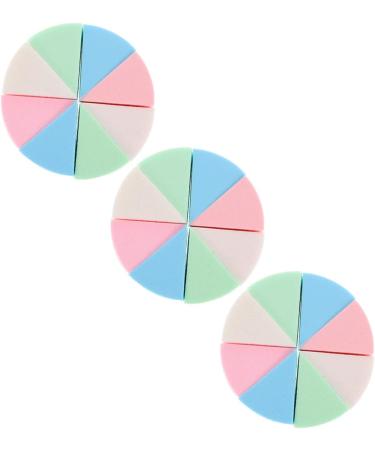 Beavorty 6 Sets Triangular Sponge Puff Makeup Sponges Wet and Dry Makeup Sponge Powder Puff Women Cosmetic Supply Cleansing Cotton Pads Makeup Latex Sponge Latex Makeup Sponge for Women Mix - Buy Online on GoSupps.com