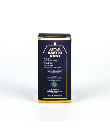 (Night Queen) Raat ki Rani Attar | Perfume Essence | For Men & Women 100% Alcohol-Free Pure Natural Real Long Lasting Fragrance (8ML) - Buy Online on GoSupps.com