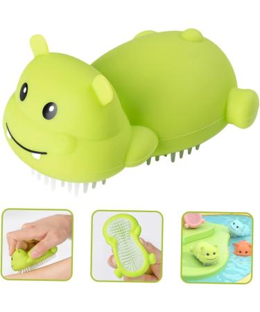 Fomiyes 3-in-1 Baby Shampoo Brush - Gentle Scalp Peeling & Massaging Shower Tool for Children - Buy Online on GoSupps.com