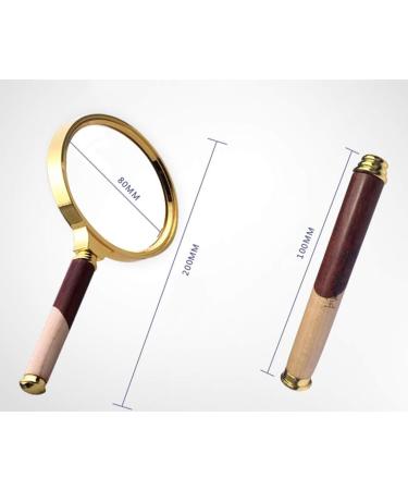 6 Times Magnifying Glass for The Elderly to Read Children Portable HD Magnifier Good Times - Buy Online on GoSupps.com