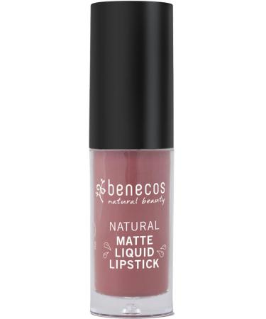 benecos Matte Liquid Lipstick rosewood romance (2 x 5 ml)