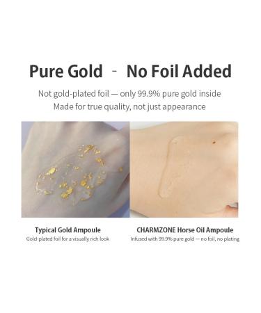 CHARMZONE Mayu Horse Oil Ampoule Golden Complex Korean Beauty Skin Care Intense Face Moisturizer Nourishing Wrinkle Improvement Gift for All Skin Types (100 ml/3.38 fl.oz) - Buy Online on GoSupps.com