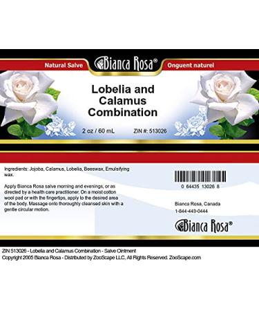 Bianca Rosa Lobelia and Calamus Combination - Salve Ointment (2 oz ZIN: 513026) - 3 Pack - Buy Online on GoSupps.com