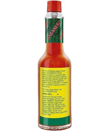 Tabasco Habanero Hot Sauce 60ml - Pack of 2 - Buy Online on GoSupps.com