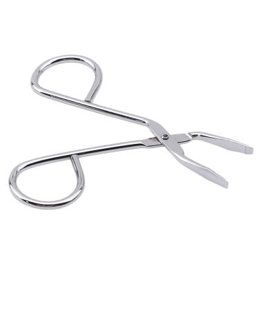 Idiytip Professional Stainless Steel Scissors Handle Eyebrow Tweezers Clip Clipper Eyebrow Handle Removal Tools