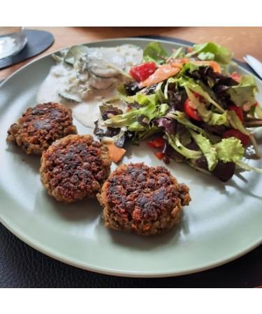 Seitenbacher Gluten-Free Lentil Minced Meat Substitute | Soy-Free Wheat-Free | Quick & Easy | 400g - Buy Online on GoSupps.com