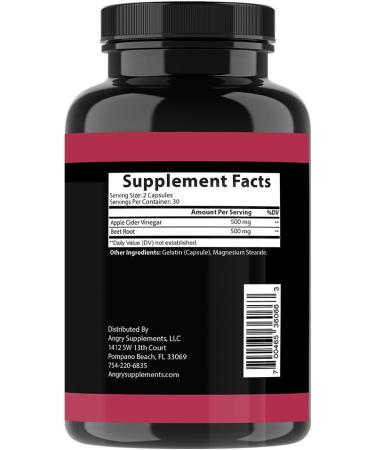 Angry Supplements Turmeric Ginger Maxx + Apple Cider Vinegar with Beet Root 2-Pack Wellness Bundle Supports Energy Digestion and Daily Vitality Natural Herbal Capsules for Men & Women - Buy Online on GoSupps.com