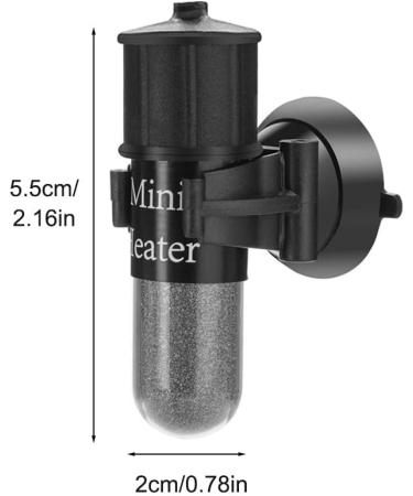 MiOYOOW Adjustable Aquarium Heater 10W/20W/30W with Digital Display for Small Turtle Tanks - Best Heater for Aquariums Under 8L - Buy Online on GoSupps.com