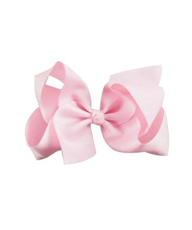 New 2025 1Pcs 6" Solid Grosgrain Ribbon Bow Hair Clips For New For Fashion With Large Hair Pins Hairgrips Barrettes Boutique Hair Accessories Jewelry Fashion Accessories Creative Gift
