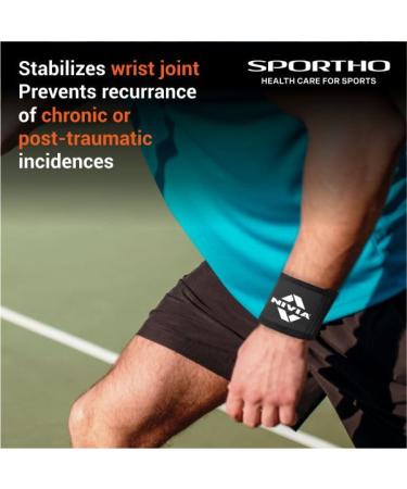 Nivia Orthopedic Wrist Support - Adjustable Velcro Pain Relief Neoprene for Gym Sports & Exercise - Buy Online on GoSupps.com