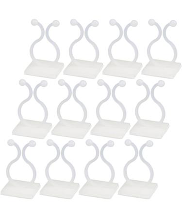 OSALADI 300 Pcs Adhesive Wire Holder Suction Cup Holder Cord Holders Plant Fixing Tools Power Cable To Climb 3.5X2X2CM White - Buy Online on GoSupps.com