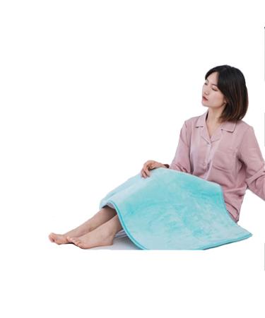 VVHuda heating ceiling intelligent timing and fast warming heating blanket office at home blue 59 * 31.5 inch Small Blue 39.3 * 23.6in