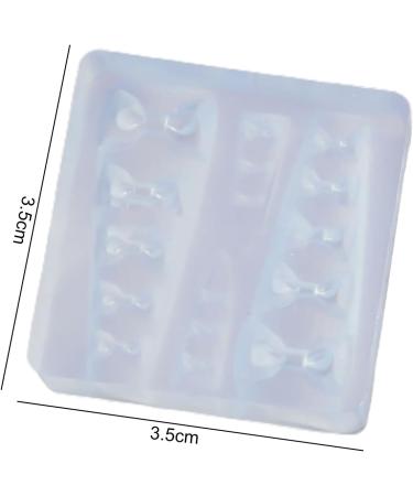 bephible Nail Art Mold DIY Manicure Nail Art Template Decorative Home Use Bowknot - Buy Online on GoSupps.com