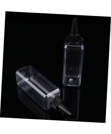DOITOOL 15pi ces Bouteille De Teinture Capillaire Carr e Plastique Transparent Avec Goulot Pour Coloration Cheveux Flacon De Coloration Cheveux - Buy Online on GoSupps.com