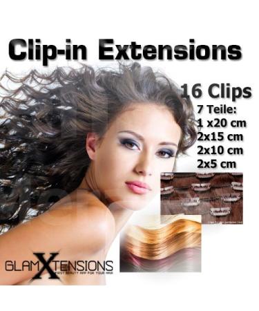 Buy 100% Indian Remy Real Hair Clip-In Extensions Set - 7 Pieces 55cm Color #12/613 Light Brown Blonde - Premium Quality Hair Extensions - Buy Online on GoSupps.com