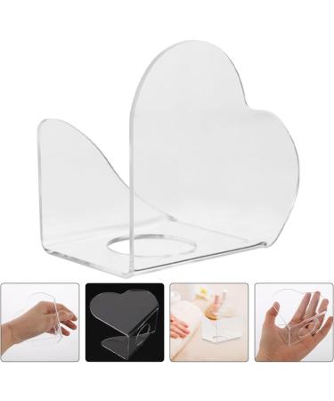  VALICLUD VALICLUD Acrylic Nail Art Palette Heart-Shaped Makeup Mixing Plate Polish Mixing Tray - Buy Online on GoSupps.com