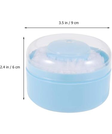Portable Powder Puff Body Powder Container - 2 Piece Set for Easy Application | Ideal for Travel & On-the-Go Use - Buy Online on GoSupps.com
