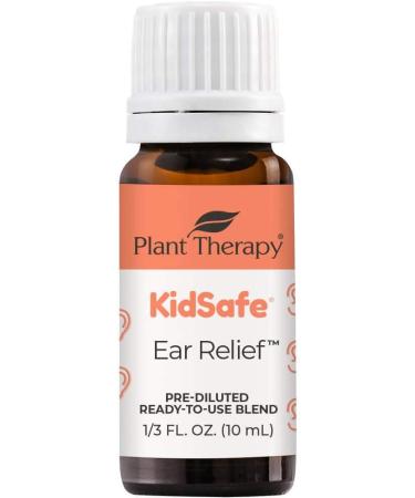 Plant Therapy KidSafe Ear Relief Essential Oil Drops - 100% Pure Pre-Diluted 10 mL for Kids & Adults | Natural Eardrops Therapeutic Grade - Buy Online on GoSupps.com