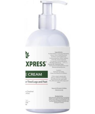 Herbalxpress Varicare Varicose Veins Cream 16 oz - Soothes Tired Legs & Feet - Buy Online on GoSupps.com