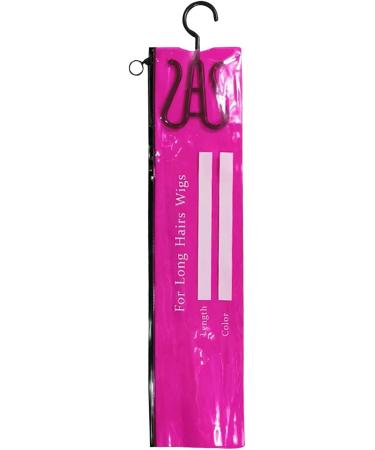 Uitseld Multiple Wigs Bag - Wig Storage Organizer | Space-saving Long Wig Storage Bag Organizer Fake Hair Holder Hanger For Home Use Hot Pink - Buy Online on GoSupps.com
