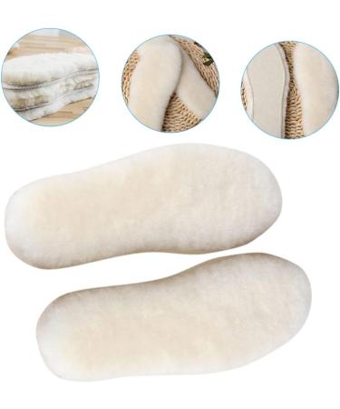 FOMIYES 3 Pairs Wool Insoles - Warm Fleece Shoe Pads for Women | Breathable & Thick Boot Insoles for Ultimate Comfort - Buy Online on GoSupps.com