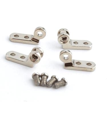 10 Sets of 3mm Wide Glasses Hinges - Perfect for Plastic Frame Repairs | Universal Round Hinges for Eyewear - Buy Online on GoSupps.com