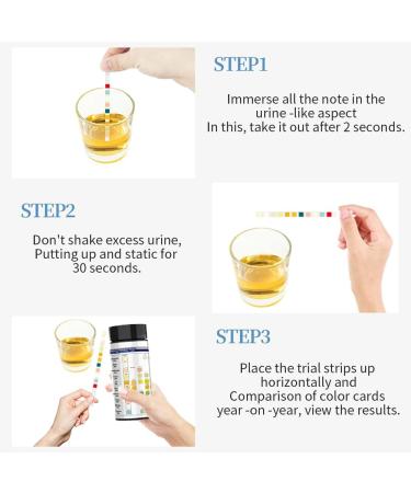 Frunimall Urine Test Strips Kit - 100 Pieces for Glucose Ketones Leukocytes & Protein Analysis - Reliable Keto Urine Testing - Buy Online on GoSupps.com
