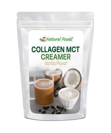 Collagen MCT Oil Creamer - Vanilla Flavor - For Coffee, Tea, Shakes & Smoothies - Perfect for Cooking or Baking Recipes - Keto & Paleo Diet Friendly Superfood Powder - Non GMO & Gluten Free - 1 lb Vanilla 1 Pound (Pack of 1)