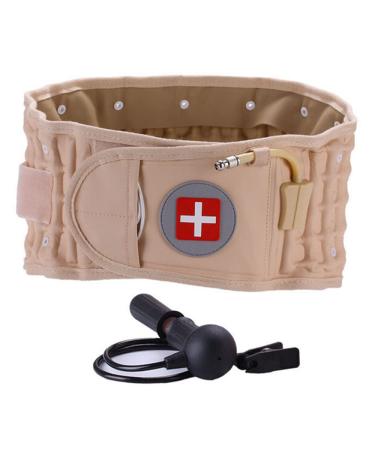 Buy Lumbar Spine-Air Decompression Back Belt for Lower Back Pain Relief - One Size Fits 29-49 Inch Waist - International Shipping Available - Buy Online on GoSupps.com
