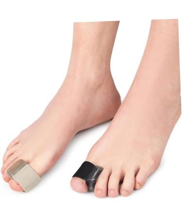FRCOLOR Toe Separator Thumb Splints with Bunion Cushion Sleeves - 12 Pairs, Breathable Orthotics for Big Toe, Assorted Colors - 2.5x1.9cm - Buy Online on GoSupps.com