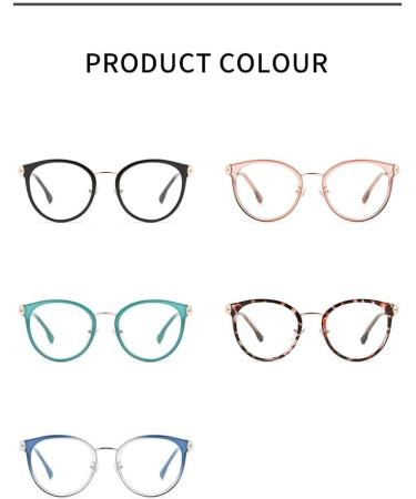 Buy New Clear Vision Blue Light Blocking Computer Readers - Cat-Eye Eyewear 0.00 C2 | International Shipping Available - Buy Online on GoSupps.com