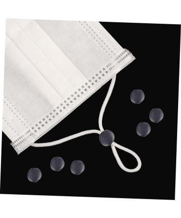 Minkissy 1500 STK Elastic Plastic Buckle - Round Cutting Buckle for Face Masks | Durable Plastic Rope Lock - 1x1cm 3PCs | International Shipping Available - Buy Online on GoSupps.com