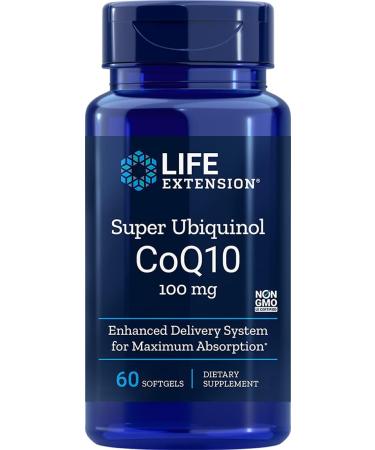 Buy Super Ubiquinol CoQ10 100 mg - 60 Softgels Pack of 2 | Premium Antioxidant for Energy & Heart Health - International Shipping Available - Buy Online on GoSupps.com