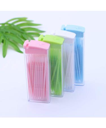 Buy Supvox Interdental Brushes - Double Head Dental Cleaning Tools (200 Pieces) for Effective Oral Care - Random Color - International Shipping Available - Buy Online on GoSupps.com