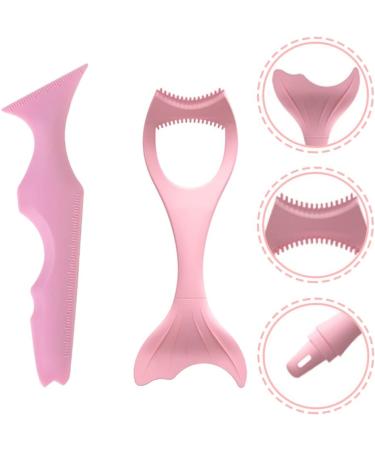 Ciieeo 2pcs Eyeliner Silicone Molds Mascara Applicator Tool Lipstick Makeup Tool Blindfold Eye Protection - Buy Online on GoSupps.com