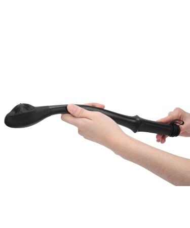 Toilet Wiping Aid Long Handle | Comfort Bottom Wiper for Independence | 15.7 inch Toilet Aid Tool for Older & Pregnant Women - Black - Buy Online on GoSupps.com