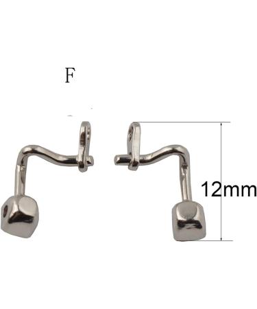 100 Pieces Metal Glass Frames with Low-Nasal Cushions - Perfect for Glasses Repair & Cushion Arm Exchange (Color: F) - Buy Online on GoSupps.com
