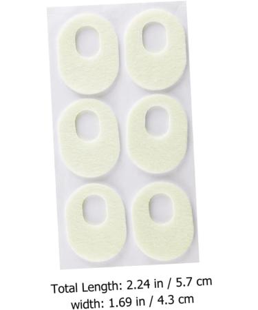 MAGICLULU 6 Sheets Felt Corn Stickers Felt Corn Removers Painless Corn Pads Thick Felt Foot Pads Comfortable Corn Pads Corn Pads for Shoes Supple Food Stickers Foot Corn Stickers - Buy Online on GoSupps.com