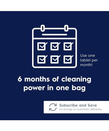 Electrolux PureAdvantage Probiotic Washer Cleaner 6 Tablets - White | Effective Laundry Cleaning Solution - Buy Online on GoSupps.com