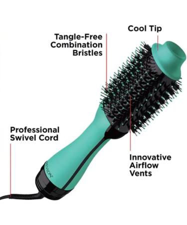Revlon One-Step Hair Dryer and Volumizer - Teal Edition - Buy Online on GoSupps.com