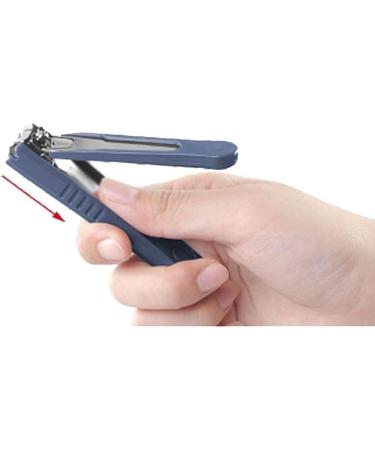 SVAASA Nail Clippers Adult Nail Clipper Carbon Steel Blue Nail Clipper 18 * 93mm Carrying Large Nail Clipper - Buy Online on GoSupps.com