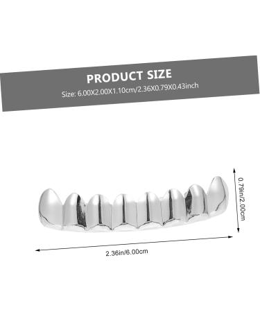 Vampire False Teeth Set | Diamond Grills & Accessories for Halloween | International Shipping - Buy Online on GoSupps.com