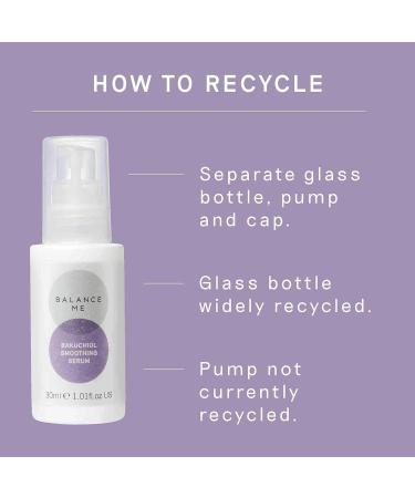 Balance Me Bakuchiol Smoothing Serum - Plant-Based Retinol 30ml | Best Vegan Anti-Aging Serum for Glowing Skin - Buy Online on GoSupps.com