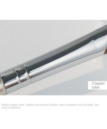 Green Angled Contour Brush | Nose Contour Brush | Small Angled Sculpting Makeup Brush for Bronzer & Highlighter - Buy Online on GoSupps.com
