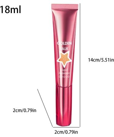  Ruwshuuk Liquid highlighter liquid illuminator - 18ml lightweight liquid highlighter - Long-lasting liquid highlighter for bright illumination - Buy Online on GoSupps.com
