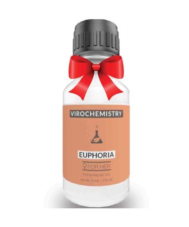 Pheromones For Women (EUPHORIA) - Elegant Ultra Strength Organic Fragrance Body Perfume Oil 15mL Concentrate Human Grade Pheromones to Attract Men