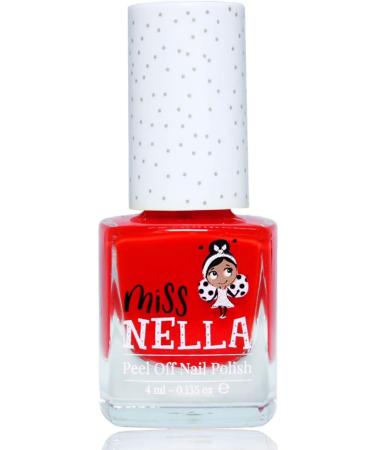 Miss Nella CLASS CLOWN Safe Red Nail Polish for Kids - Non-Toxic, Odour Free & Easy Peel Off Formula - Buy Online on GoSupps.com