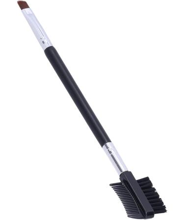Eyebrow Brush Eyebrow Eyelash Brush Shaper Double Head Eyelash Comb Eyebrow Eyelash Makeup Tool (Double-ended long eyebrow brush) - Buy Online on GoSupps.com