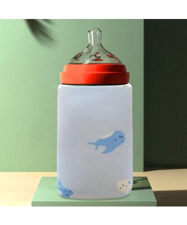 Portable USB Baby Bottle Warmer - Sky Blue Comics | Infant Feeding Travel Bag - Buy Online on GoSupps.com