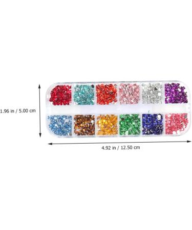  Ipetboom Ipetboom 2 Dozen Nail Art Decorations Handmade 3D Nail Studs Colorful Manicure Jewelry - Buy Online on GoSupps.com